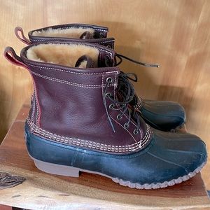 LL Bean Boots - Shearling Lined - Insulated